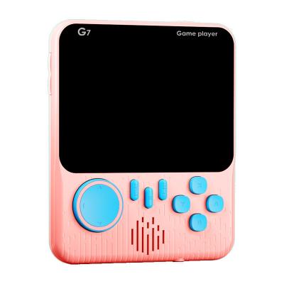 China Retro Handheld Game Playing G7 Handheld Game Console 3.5 Inch HD LCD Screen 666 Classic Games 2 Player Portable Mini Retro Arcade Game Player For Nes for sale