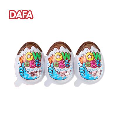 China Wow Chocolate Small Size Egg Chocolate Cookie Half Cup Surprise Toys for Boys and Girls EP2013 for sale