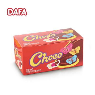 China Hot Selling Chocolate Snack Products Butterfly Shaped Chocolate Cup New Pretty With Milk Chocolate for sale