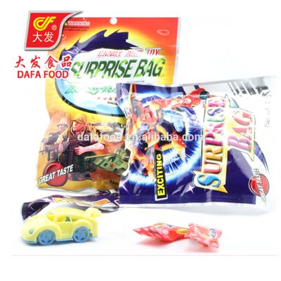 China Cartoon Toys Boy Surprise Bag, Surprise Bag For Kids Cartoon Toys Fruity Colorful Candy Hard Candy High Level Game + Eat 24 Months DAFA Food for sale