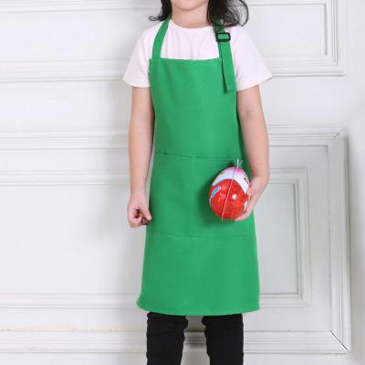 China High Quality Kids Cleaning Art Apron For Kids Factory Custom Cooking BBQ Painting Drawing Baking Apron For Kindergarten for sale