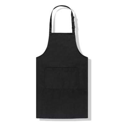 China Custom Printed Embroidered Bartender Cleaning Barber Chef Server Bartenders Apron Kitchen Cafe Garden Bar Rotisserie Apron for sale