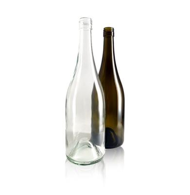 China Beverage High Quality Empty Wine Glass Bottles Low Price Wine Bottles 750 Ml With Caps for sale