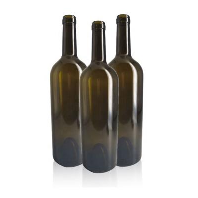 China Reasonable Price 750ml Beverage Red Wine Bottles Luxury Glass Bottles For Wine for sale