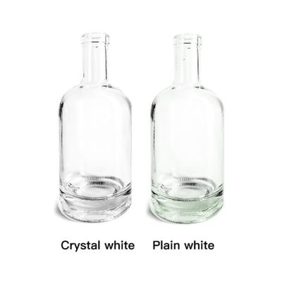 China Newest Custom Bulk Beverage Liquor Bottles Diameter 83mm Liquor Bottles 500ml Glass Bottle With Caps for sale