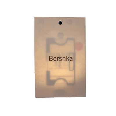 China Washable Garment Clothing Label Sticker Supplier RFID Custom Hang Tags rfid hangtags for sale