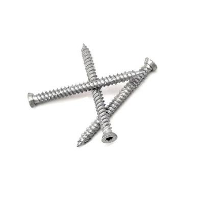 China Factory Supply Screws Factory Supply High Tensile Head Torx Flat Direct Cement Nails Concrete Window Sash Screws for sale