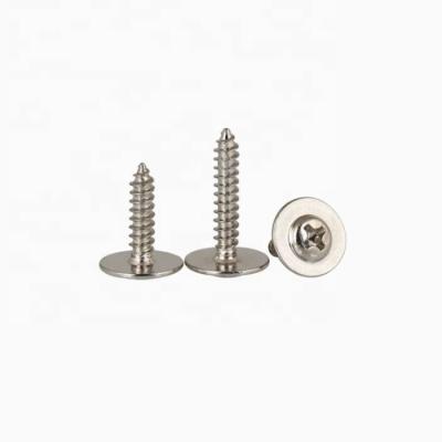 China Large Pan Phillips Pan Head Gasket Self Tapping Metal Screws For Plastic for sale