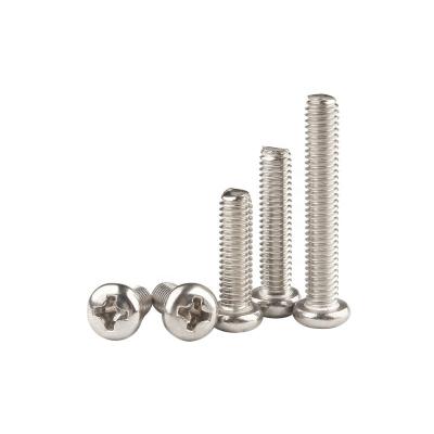 China Machine Screws Smooth Surface Exquisite Smooth Surface Exquisite Thread 4mm Durable Pan Head Screws for sale