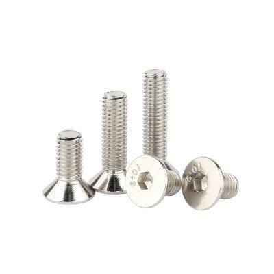 China 10.9 Grade Head Hexagon Internal Spline Tamper Proof High Strength Countersunk Tamper Proof Screws for sale