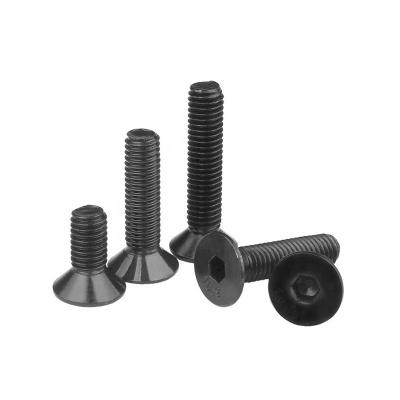 China Factory Direct Selling Security Custom Hex Head Screws Galvanized Black Galvanized Steel Screws for sale