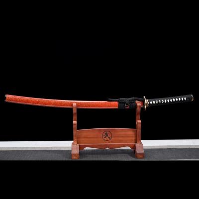 China Wooden Japan Katana Handmade Japanese Samurai Wooden Sword 40 inch for sale