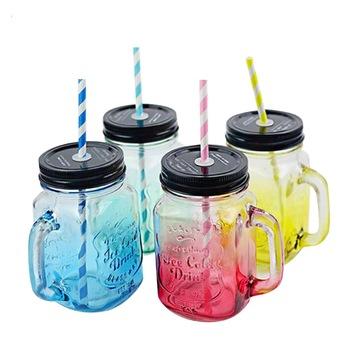 China Factory Direct Wholesale Hot Selling Viable Mini Small Glass Custom Mason Jar With Lids for sale