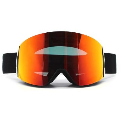 China Frameless UV Protection Cylindrical Wide Lens Horizon Ski Goggles for sale