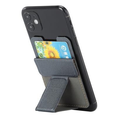 China 2021 Classic Logo Silicone Phone Holder Custom TrendinPhone Holder Sticker Business Card Wallet Mobile Phone Back Accessories for sale