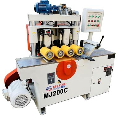 China Excellent horizontal response customized mlt-35r straight line ripping saw and round log multi-blade ripping saw mj1415a for sale