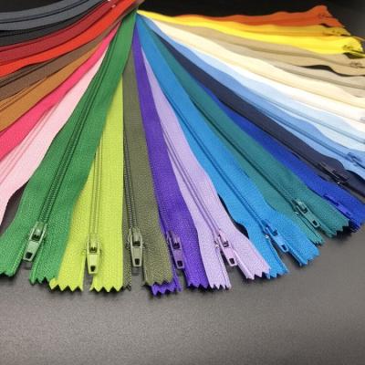 China Other cheap stock end-end nylon zipper 3# zipper in stock for sale for sale