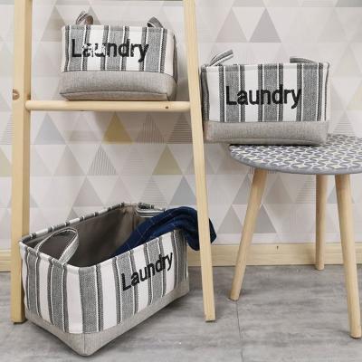 China New Design Foldable Laundry Hamper Basket Toy Clothes Towel Laundry Storage Basket for Washing Room for sale