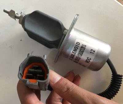 China Válvula de solenoide 12V da parada do Flameout para a máquina escavadora Electrical de EC60 à venda