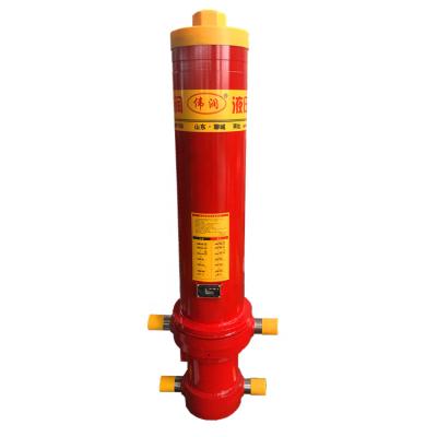 China Construction hydraulic power units and telescopic hydraulic cylinder for trailer/dump truck for sale