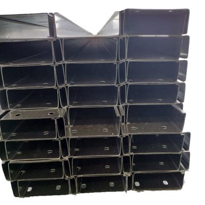 China Building construction wholesale price steel structure truss purlin c and z purlin roll former with puncher z c purlin for sale