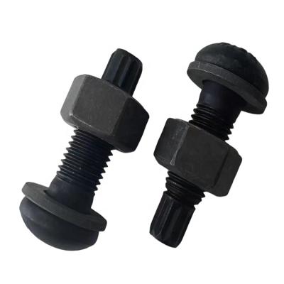 China Industry High Strength Round Head Torsion Shear Bolt For Steel Structure Rock Shear Bolt With Hex Head Bolt for sale