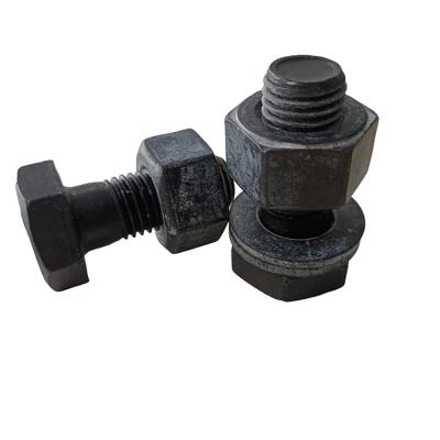 China Industry GB Black Oxide Steel High Tensile Bolts M5-M64 High Strength Hex Bolts for sale