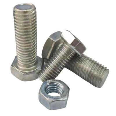 China Industry Steel Galvanized Fastener Hex Head Bolt Manufacturer DIN933 Chinese Bolt For Construction for sale