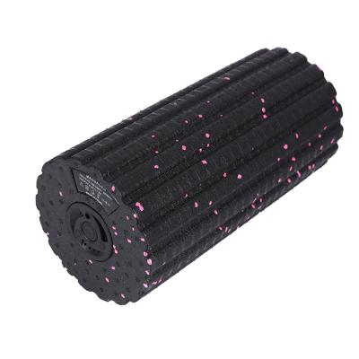 China High Quality High Density Electric Vibration Yoga Foam Roller 4 Adjustable Speed ​​For Muscle Relax Massager for sale