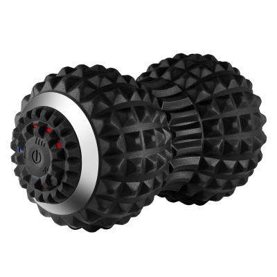 China High Quality Peanut Electric Massage Ball Vibrating Body Fitness Body Yoga Massager. for sale