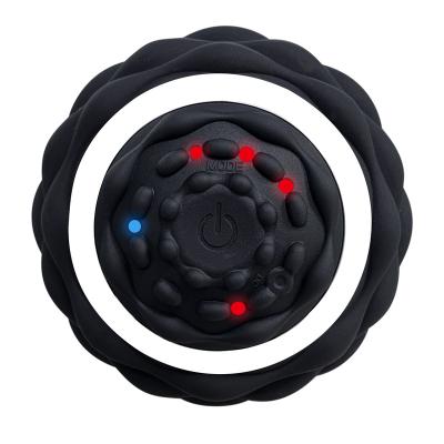 China Body Health Care Waterproof Massage Ball Electric Vibrating Rotating Muscle Relax Massager. for sale