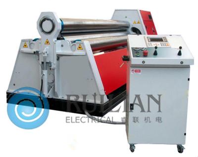 China Low Carbon Sheet Steel Plate Rolling Machine Plate Bending Machine 20KVA for sale