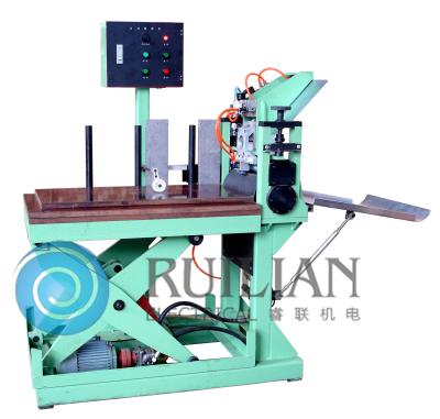 China Air Duct 8m/Min Stainless Steel Sheet Automatic Rounding Machine 5KVA for sale