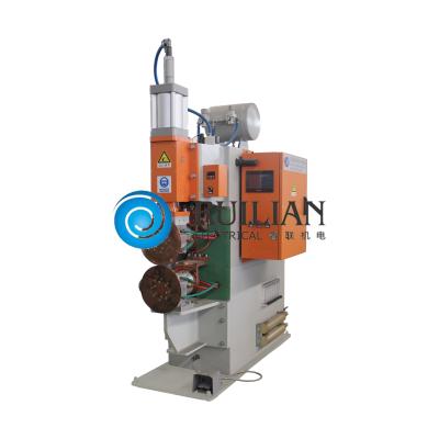 China Low Carbon Sheet Steel Air Duct Arc Resistance Seam Welding Machine 30KVA for sale