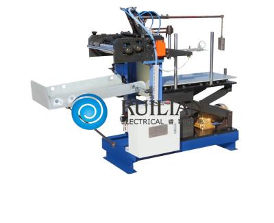 China 2KVA Tin Plated Sheet Duct Rolling Machine Curling Speed 8m/Min for sale