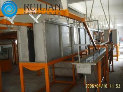 China 120KW Spray Painting Equipments Suspension Conveying Dipping And Drying Production Line for sale