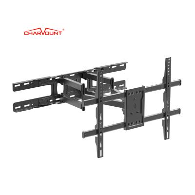 China Hot Sale Wholesale Cold Rolled Steel Charmount Full Motion Max VESA 600*400mm Universal LCD TV Wall Mount for sale