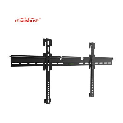 China Cold Rolled Steel Charmount Max VESA 800*400mm Flat Panel Wall Mount Fixed TV Bracket for sale