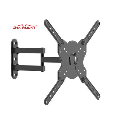 China Cold Rolled Steel Charmount180 Degrees Swivel Full Motion Max VESA 400*400mm TV Bracket Wall TV Support for sale