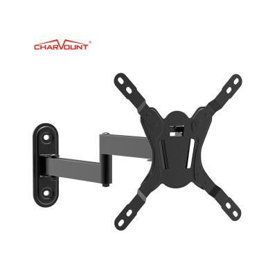 China Max VESA 200*200mm Cold Rolled LCD Adjustable Degrees Hot Selling Full Steel 180 Motion Swivel TV Wall Mount for sale