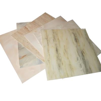 China PVC PVC Marble Panel 1220*2440 Waterproof UV Cladding Bathroom Wall Panels UV Wall Cladding Panels Marble Substitute for sale