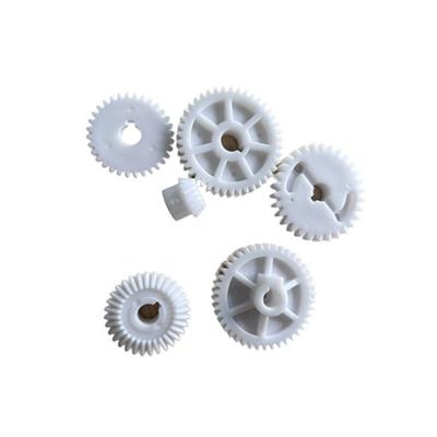 China Factory Injection Mold Manufacturing ABS Nylon Small Tooth Industrial Plastic Gears for sale