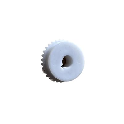 China Precision Industrial Custom Machining Plastic Pinion Tooth CNC Parts Plastic Bevel Gear Spinning Gear for sale