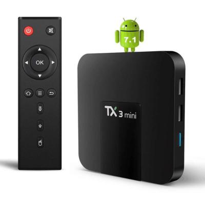 China HD TV factory direct mini tv tx 3 mini,tv box tx3mini manufacturer s905w Android9.0Tanix tx3 set top box 2gb 16gb for sale