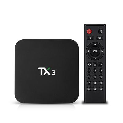 China TX3 Android 9.0 Android 9.0 TV Box TX3 Best Quad Core Set Top Box Amlogic S905X3 WiFi 5G Dual Band Android tx3 TV Box for sale