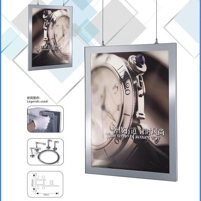 China Custom Ultrathin Aluminum Frame Advertising Light Box Magnetic Display Stand Light Box for sale