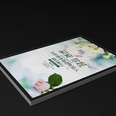 China Energy Saving China Made Outdoor Mini Photo Lightbox Studio Advertising Restaurant Billboard Frameless Magnetic Light Box Led Menu for sale