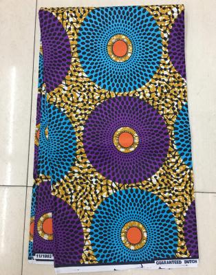 China Super Waterproof Hollandaise Printed African Print Fabric 100% Cotton Ankara 6 Yards for sale