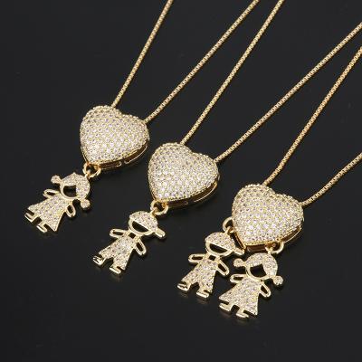 China FASHIONABLE hot sale boy girl chain couple pendant gifts for sale