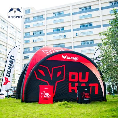 China Inflatable structure are durable and portable 8MX8M  inflatable canopy tent for  outdoor promotion event branding design advertise inflatable tent for  Road Race for sale